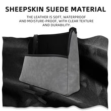 Load image into Gallery viewer, SENYAZON Car Handbag Holder Between Seats Suede Large Capacity Car Purse Holder Automotive Consoles & Organizers for Document Phone Storage