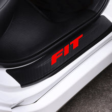 Load image into Gallery viewer, FIT Decal Sticker Carbon Fibre Vinyl Reflective Car Door Sill Decoration Scuff Plate for Honda FIT