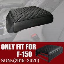 Load image into Gallery viewer, Car Central Control Armrest Box Mat PU Leather Waterproof Console Cover Protector for F150 2015-2020