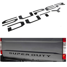 Load image into Gallery viewer, SENYAZON Letters Emblem for Super Duty 3D Tailgate Letters Emblem Sticker for Super Duty F250 F350 F450 2017-2019