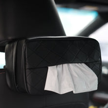 Load image into Gallery viewer, Car Standard Tissue Holder, 120 Tissues Box Cover for Car, Car Backseat Extra Large Tissue Organization fit for 120 Tissues per Box on Daily Use
