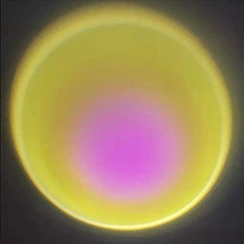 Sunset Light 180°Rotating Romantic Rainbow Projection Light Sunset Light 5V 10W