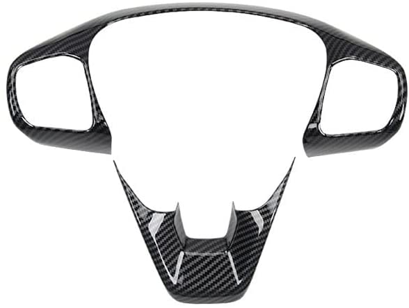 Bronco Steering Wheel Stickers Steering Wheel Carbon Fiber Sticker Car Decoration Accessories for Bronco 2021 2 PCS