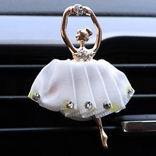 Load image into Gallery viewer, Car Vent Perfume Diamond Ballerina Girl Car Vent Air Freshener Solid Perfume
