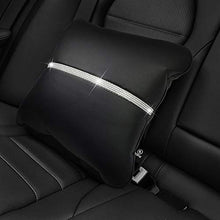 Load image into Gallery viewer, Car Headrest Pillow with Diamond + Neck Pad Neck Support Pillow Pad with Adjustable
