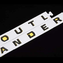Load image into Gallery viewer, Car Hood 3D Letters Emblem Sticker Car Logo Sticker Car Stickers Styling for Outlander
