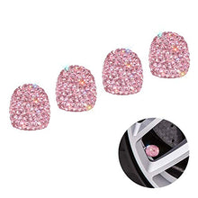 Load image into Gallery viewer, Valve Stem Caps, 4 Pack Handmade Crystal Tire Valve Caps for All Car Wheels
