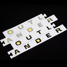 Load image into Gallery viewer, Car Hood 3D Letters Emblem Sticker Car Logo Sticker Car Stickers Styling for Outlander
