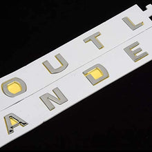 Load image into Gallery viewer, Car Hood 3D Letters Emblem Sticker Car Logo Sticker Car Stickers Styling for Outlander
