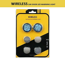 Load image into Gallery viewer, Wireless Door LED Warning Light Red Bulb Color Door Security Open Flash

