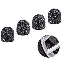 Load image into Gallery viewer, Valve Stem Caps, 4 Pack Handmade Crystal Tire Valve Caps for All Car Wheels
