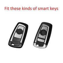 Load image into Gallery viewer, Carbon Fibre Car Key Case Car Remote Shell Cover For BMW 1 2 3 4 5 6 7 M Series X1 X3 X5 X6
