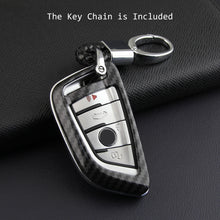Load image into Gallery viewer, Carbon Fibre Car Key Case Car Remote Shell Cover For BMW 1 2 3 4 5 6 7 M Series X1 X3 X5 X6
