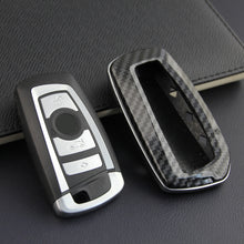 Load image into Gallery viewer, Carbon Fibre Car Key Case Car Remote Shell Cover For BMW 1 2 3 4 5 6 7 M Series X1 X3 X5 X6
