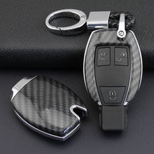 Load image into Gallery viewer, Car Key Case Car Remote Shell Cover For Mercedes-Benz  A B C Class GLA GLC GLK GLS
