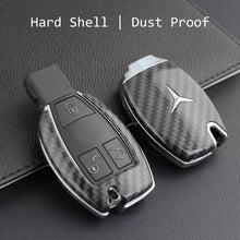 Load image into Gallery viewer, Car Key Case Car Remote Shell Cover For Mercedes-Benz  A B C Class GLA GLC GLK GLS
