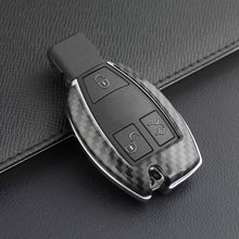 Load image into Gallery viewer, Car Key Case Car Remote Shell Cover For Mercedes-Benz  A B C Class GLA GLC GLK GLS
