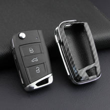 Load image into Gallery viewer, Car Key Case Car Remote Shell Cover For Volkswagen VW Polo Golf MK7 Tiguan Skoda SEAT
