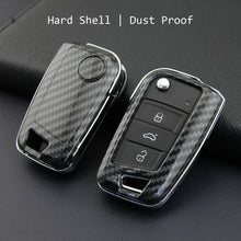 Load image into Gallery viewer, Car Key Case Car Remote Shell Cover For Volkswagen VW Polo Golf MK7 Tiguan Skoda SEAT
