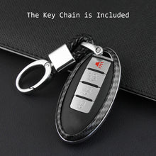 Load image into Gallery viewer, Car Key Case For Nissan Rogue/370Z/Altima/Sylphy/G-TR Infiniti Q/QX 30/50/60/70
