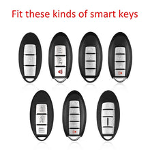 Load image into Gallery viewer, Car Key Case For Nissan Rogue/370Z/Altima/Sylphy/G-TR Infiniti Q/QX 30/50/60/70

