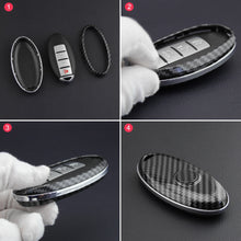 Load image into Gallery viewer, Car Key Case For Nissan Rogue/370Z/Altima/Sylphy/G-TR Infiniti Q/QX 30/50/60/70
