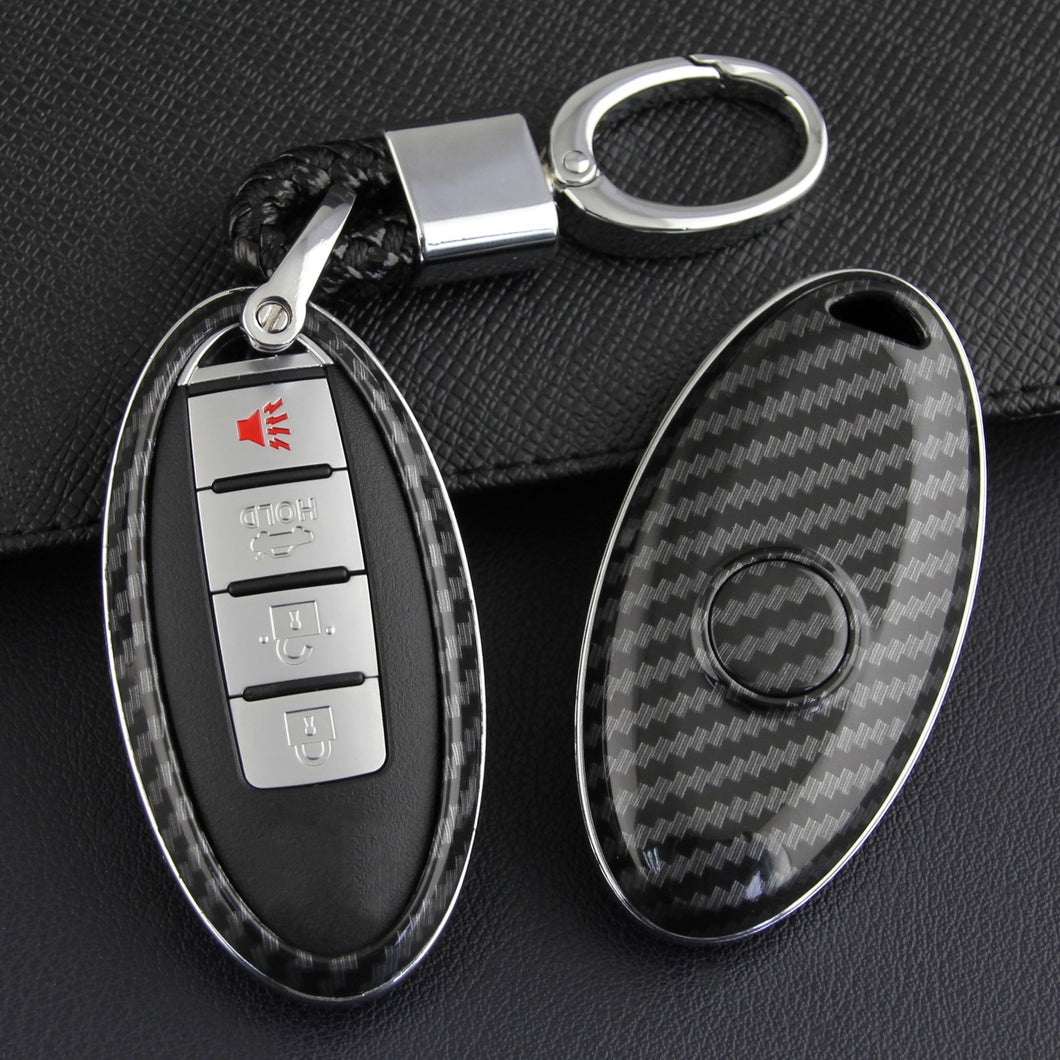 Car Key Case For Nissan Rogue/370Z/Altima/Sylphy/G-TR Infiniti Q/QX 30/50/60/70