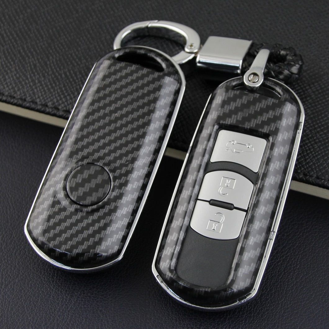 Car Key Case Car Remote Shell Cover For Mazda 2/3/6 CX-3/5/9 MX-5 Toyota Yaris
