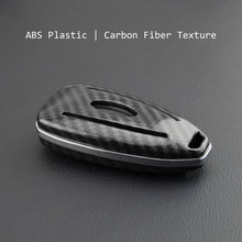 Load image into Gallery viewer, Carbon Fiber Car Key Case Car Remote Shell Cover Fit For Ford Focus Escape Kuga
