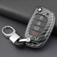Load image into Gallery viewer, Car Key Case Car Remote Shell Cover For Hyundai Sonata Tucson Elantra Flip Key
