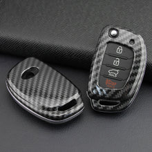 Load image into Gallery viewer, Car Key Case Car Remote Shell Cover For Hyundai Sonata Tucson Elantra Flip Key
