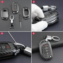 Load image into Gallery viewer, Car Key Case Car Remote Shell Cover For Hyundai Sonata Tucson Elantra Flip Key
