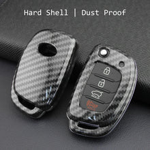 Load image into Gallery viewer, Car Key Case Car Remote Shell Cover For Hyundai Sonata Tucson Elantra Flip Key

