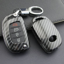 Load image into Gallery viewer, Car Key Case Car Remote Shell Cover For Hyundai Sonata Tucson Elantra Flip Key
