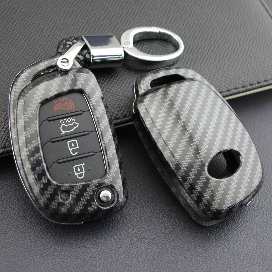 Car Key Case Car Remote Shell Cover For Hyundai Sonata Tucson Elantra Flip Key