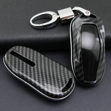 Load image into Gallery viewer, SENYAZON Car Key Case Car Remote Shell Cover Fit For Tesla Model3 ModelS
