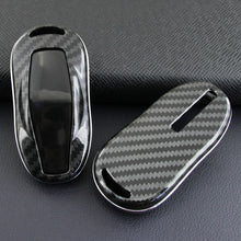 Load image into Gallery viewer, SENYAZON Car Key Case Car Remote Shell Cover Fit For Tesla Model3 ModelS
