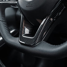 Load image into Gallery viewer, Carbon Fiber Steering Wheel Sticker Sequins Frame Trim Car Interior Accessories for Rogue Altima Sentra Kicks LEAF Versa

