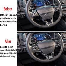 Load image into Gallery viewer, Bronco Steering Wheel Stickers Steering Wheel Carbon Fiber Sticker Car Decoration Accessories for Bronco 2021 2 PCS
