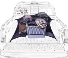 Load image into Gallery viewer, Highly Elastic Cargo Net, Simple Truck Bed Cargo Mesh Organizer, Suitable for Daily Light Loads of Trucks, 4&#39;x4&#39; Stretches to 7&#39;x7&#39;
