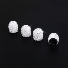 Load image into Gallery viewer, Valve Stem Caps, 4 Pack Handmade Crystal Tire Valve Caps for All Car Wheels
