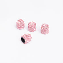 Load image into Gallery viewer, Valve Stem Caps, 4 Pack Handmade Crystal Tire Valve Caps for All Car Wheels
