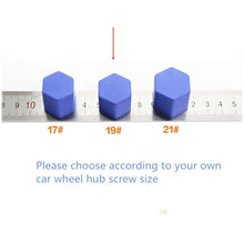 Load image into Gallery viewer, 19mm Silicon Car Wheel Nuts Cover Protective Bolt Caps Hub Screw Cover
