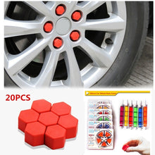 Load image into Gallery viewer, 19mm Silicon Car Wheel Nuts Cover Protective Bolt Caps Hub Screw Cover
