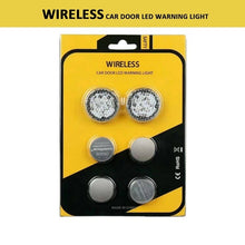 Load image into Gallery viewer, Wireless Door LED Warning Light Red Bulb Color Door Security Open Flash
