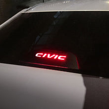 Load image into Gallery viewer, SENYAZON for Civic High Brake Light Sticker Acrylic Projection Board Decal
