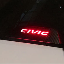 Load image into Gallery viewer, SENYAZON for Civic High Brake Light Sticker Acrylic Projection Board Decal
