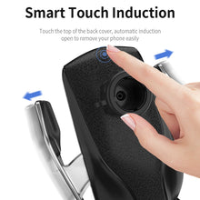 Load image into Gallery viewer, 10W Car Phone Fast Charging Mount Compatible with Huawei Samsung Smart Sensor
