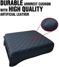 Load image into Gallery viewer, SENYAZON F-150 Center Console Cover Car Armrest Pad Cover Cushion Leather Protector for F150 2015-2020
