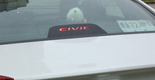 Load image into Gallery viewer, SENYAZON Civic High Brake Light Sticker Acrylic Projection Board Top Tail Light Stickers Car High Mounted Decorative Emblems for Civic
